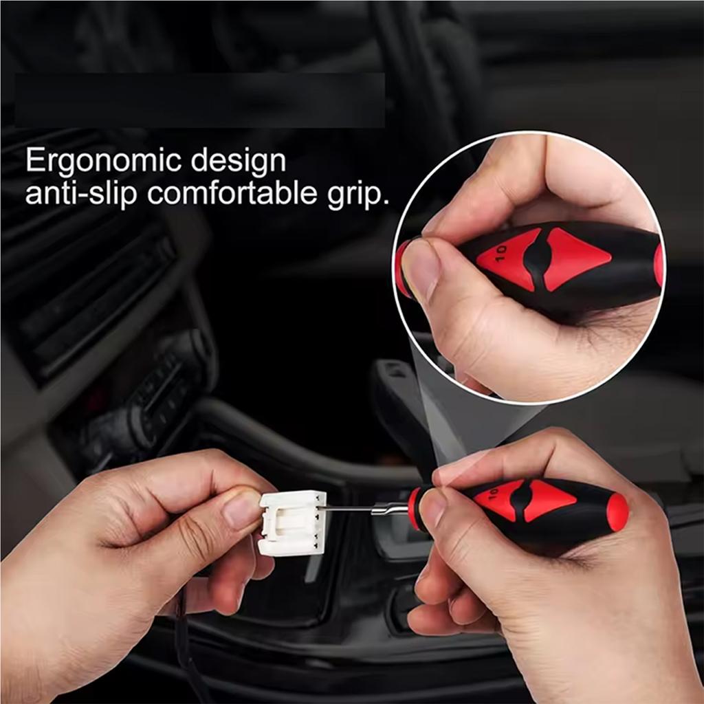 Complete 23Pcs Car Electrical Terminal Connector Pin Removal Tool Set For Wiring Harness Repair And Modification