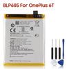 Rechargeable Lithium Battery For OnePlus 6T OnePlus 7 One Plus 6T One Plus 7 BLP685 Phone Battery 3700mAh