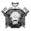 Sukuna Jujutsu Kaisen Jednobarevný Manga Panel Dres Prokletý Král Ne. 20 Pánských Triček Letní Rychleschnoucí Lehká Topy