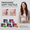New Nee Doh Fuzz Ball Squeeze Toy Soft Fluffy Flower Power Portable Stress Relief Relieves Anxiety Fidget Squishy Toy Decor Gift