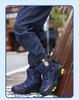 Winter Kids' High-Top Leather Snow Boots - Warm, Thick, Non-Slip Velvet Lining for Boys & Girls