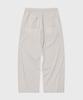 KIIMUIR (Women) Summer Semi-Wide Linen Pants_Light Gray