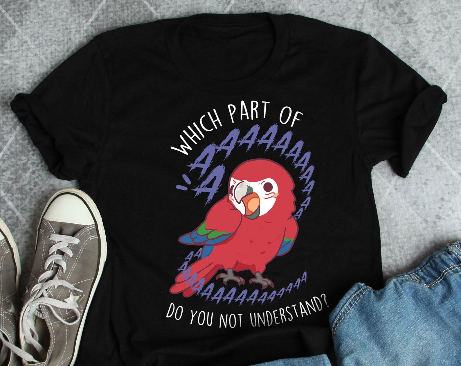 Green-winged Macaw Shirt, , , Funny Parrot Lover Gift, Cute Pet Bird T-shirt, Macaw Mom Tee, Dad, Green Wing Greenwing Greenwinged 160