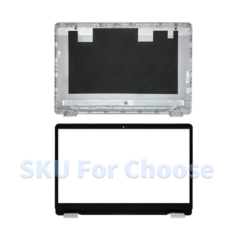 Silver New Repalce Cover For Inspiron 15 5000 5584 P85F LCD Screen Back Cover Front Bezel Hinges Palmrest Lower Bottom Case