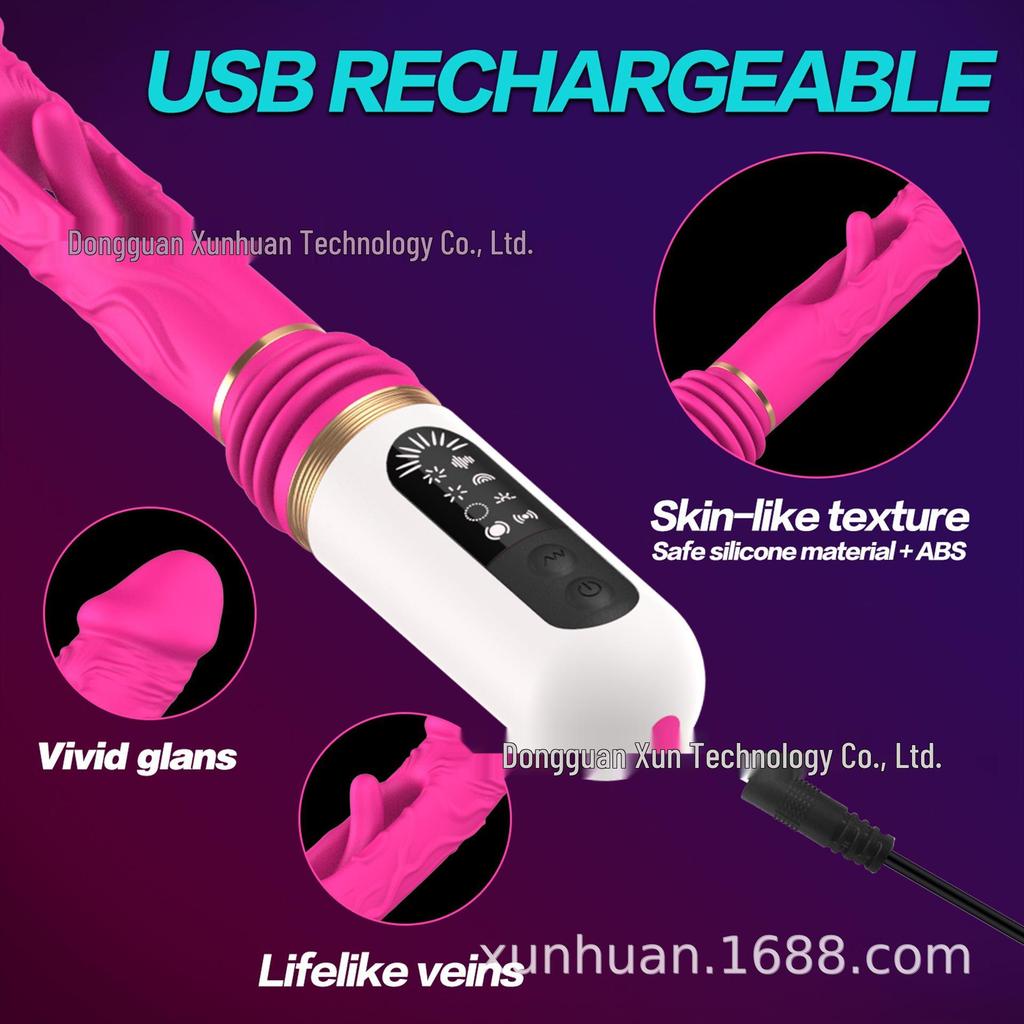 Devil Tongue Licking & Biting Vibrator - Female Self-Pleasurer