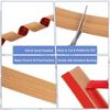 1pc 2mX4cm Wall Corner Protector Self Adhesive PVC Wall Sticker Table Edge Guard Tape Corner Protection