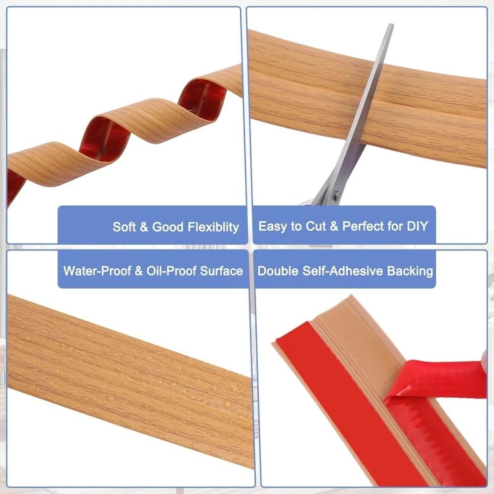 1pc 2mX4cm Wall Corner Protector Self Adhesive PVC Wall Sticker Table Edge Guard Tape Corner Protection