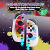 IINE Split Graffiti Joypad Auto-fire Wake up Function Attach Hand Strap Compatible Nintendo Switch/ Switch OLED