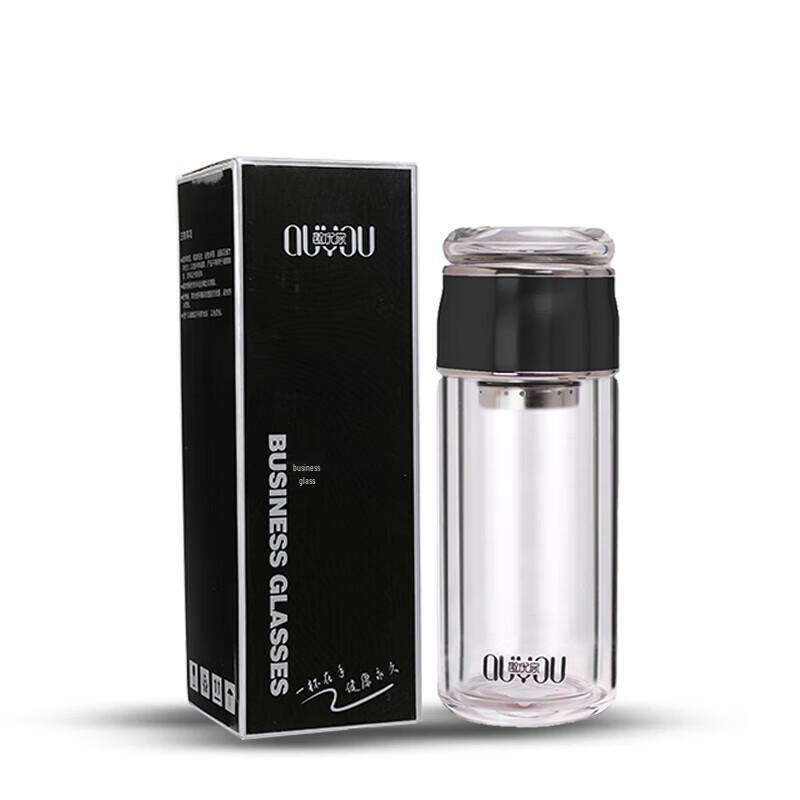 Business Double-Layer Borosilicate Glass Tea & Water Cup