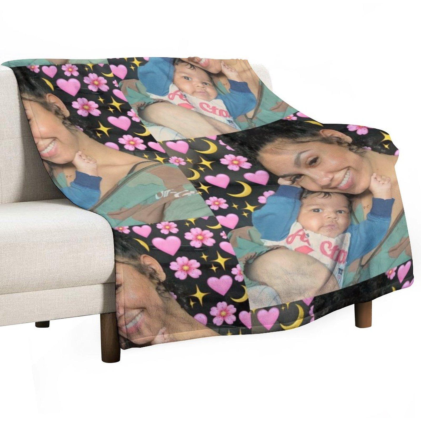 Queen Naija Throw Blanket christmas decoration Custom Hairys Cute Blankets 30x40in