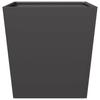 Vidaxl Garden Planter, Black, 50X50X50 Cm, Steel