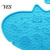 Dog Slow Feeder Pet Food Mat with Suction Cups, Whale Shape Feeding for Prevent Choking Anxiety Relief, Non-Slip Silicone Lick Dogs And Cats Cup