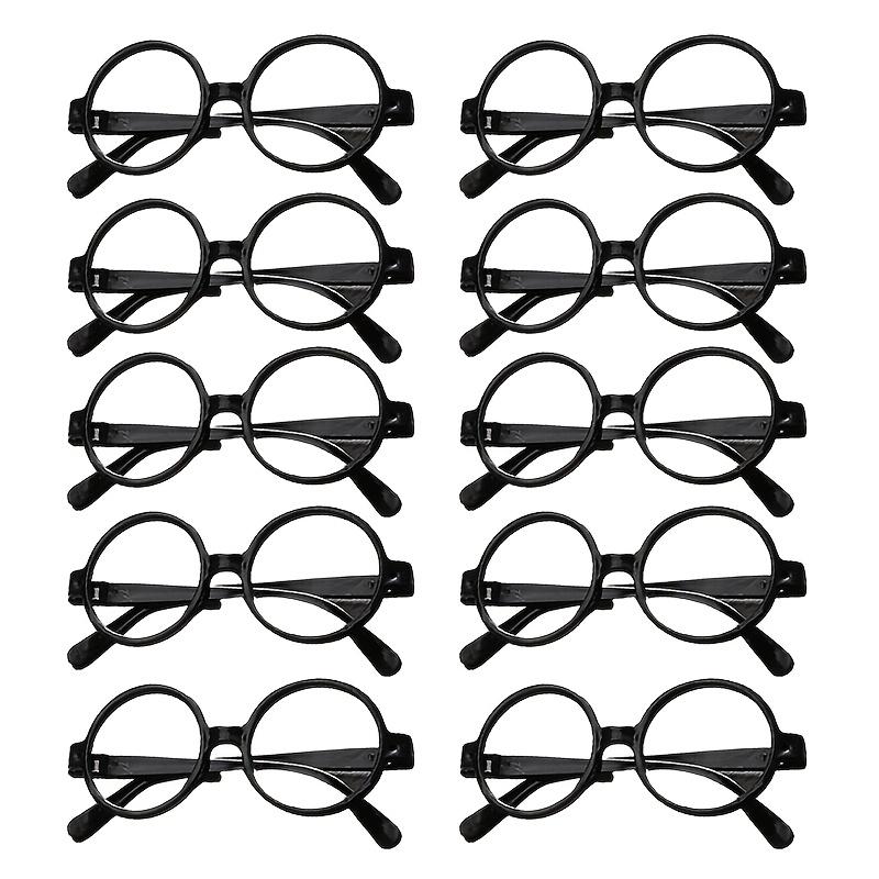 [10 шт. Очки Волшебника] 10 шт. Круглые Очки Волшебника, Без Линз | Набор для Вечеринки, Хэллоуин, Магическая Тема, Товары для Вечеринки