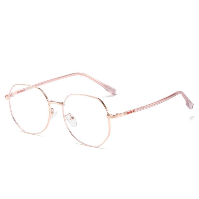 0 -0.5 -0.75 Bis -6.0 Damen Herren Student Polygon Brille mit Rezept für Kurzsichtigkeit Uv400 Myopie Brille