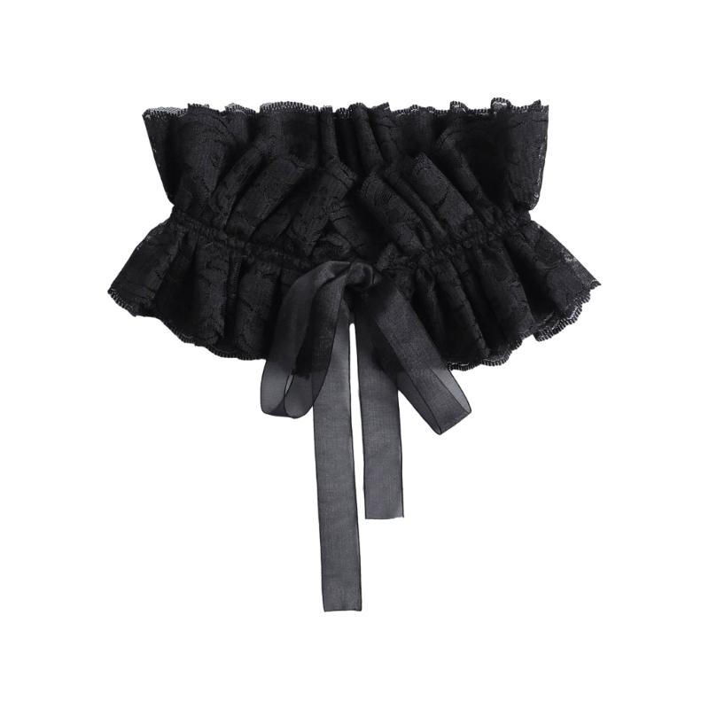 Новая мода Лолиты Женская рубашка с воротником Кружевной воротник-шаль Винтажные воротники Винтажные стили Аксессуар на шею