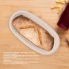 Handgefertigter ungebleichter natürlicher Rohr-Gärkörbchen Teig Brot Backset 25x14.5x8cm