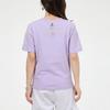 Puma Logo Print Sports Round Neck Short Sleeve T-Shirt Women Tops Purple 532042-16