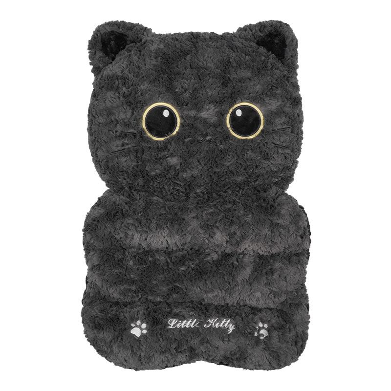 Car Seat Cushion Winter Integrated Warm Cartoon Seat Cushion Car Lumbar Support Neck Pillow Waist Rest Cute Plush Dog Backrest