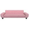 VidaXL Children's Sofa Pink 100x54x33 Cm Velvet, Mini Sofa, Mini Sofa Chair, Mini Sofa for Children, Sofa of 3196382