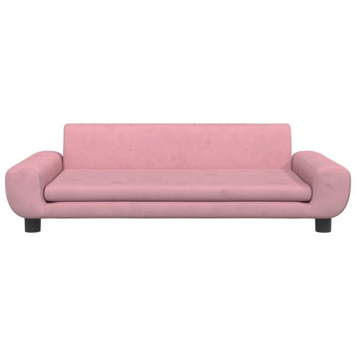 VidaXL Children's Sofa Pink 100x54x33 Cm Velvet, Mini Sofa, Mini Sofa Chair, Mini Sofa for Children, Sofa of 3196382