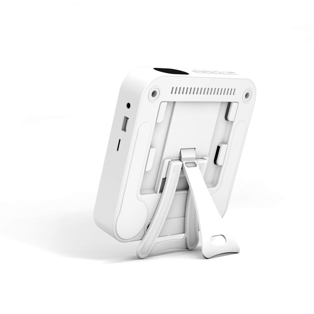 Portable CD Player Bluetooth Speaker Stereo CD Players LED Screen Wall Mountable CD Music Player with IR Remote Control FM Radio