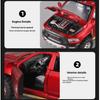 1/32 Scale Dodge RAM Pickup Truck Alloy Model with Sound, Light & Spring-Back Action - Kids' Toy for Adventurous Play