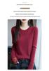 Retro Lazy-Style Knit Sweater with Hollow Lace Design for Women - Versatile Autumn/Winter Fashion