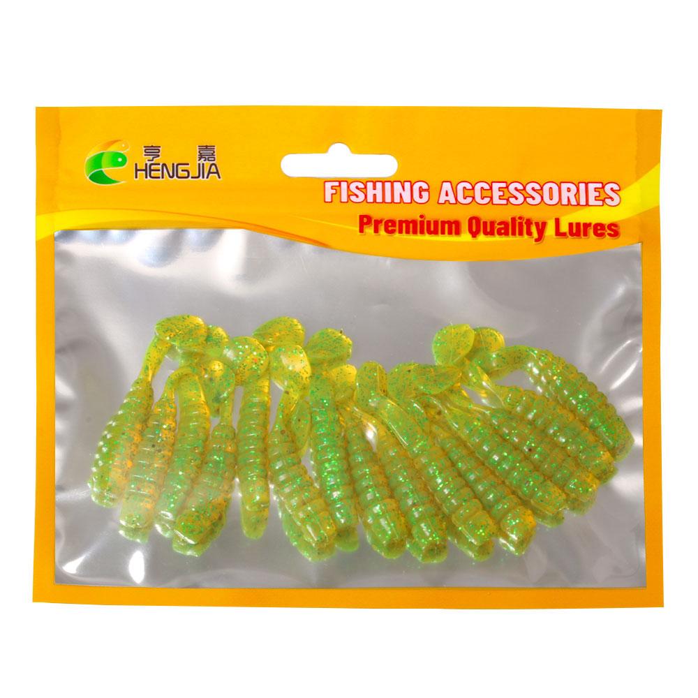 15 pièces/Leurre souple en silicone Pièce Appât artificiel 4cm/5CM 1g Articles pour la pêche Pêche en mer Rockfishing Swimbait Wobblers