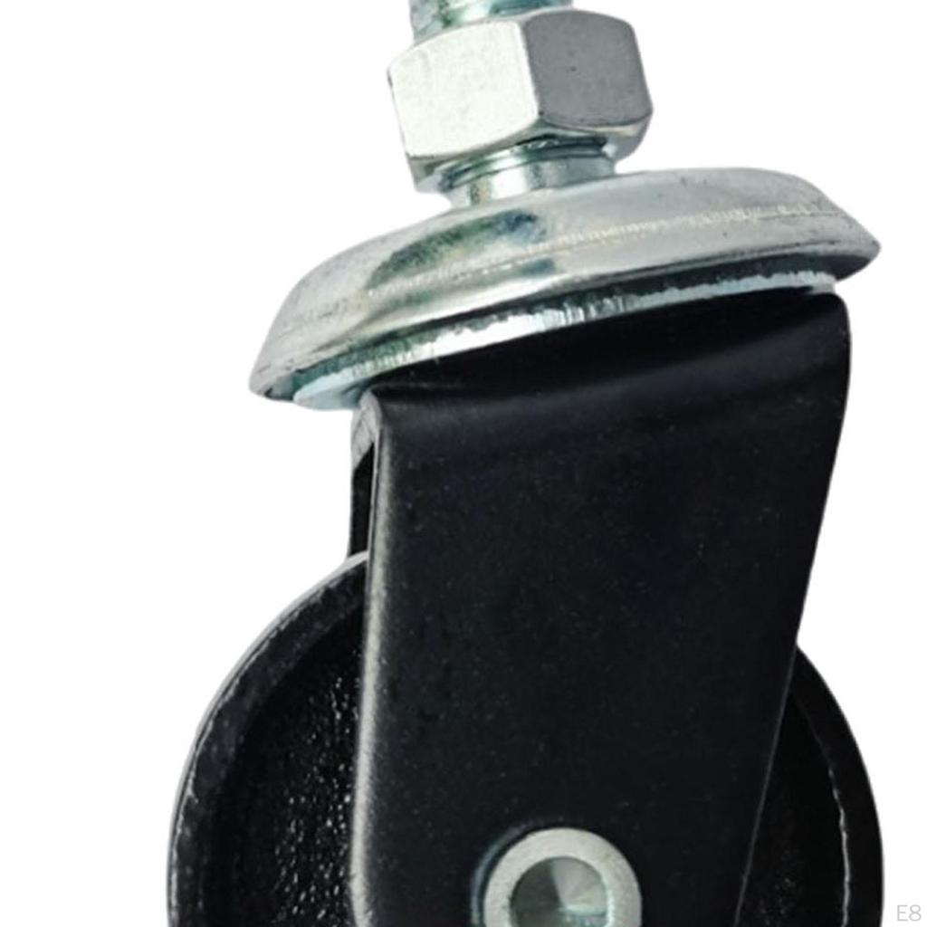 Floor Jack Caster Accessories Easy to Install Smooth Metal Spare Parts Stability Replace