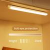 Motion Sensor LED Cabinet Light USB Rechargeable Magnetic Stick-on Lamp No Drilling Cabinet Light for Kitchen Wardrobe Stairs