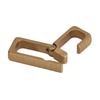 Simple Design Brass Keychain Hook Mini Portable Key Chain for Belt Backpack Handbag