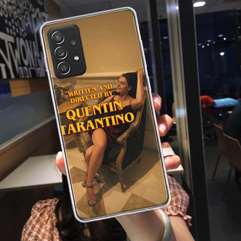 

Written And Directed By Quentin Tarantino Phone Case for Samsung A54 A57 A37 A17 A14 A15 A12 A24 A34 A55 A35 A25 A52S A07 A05S A Samsung A05S
