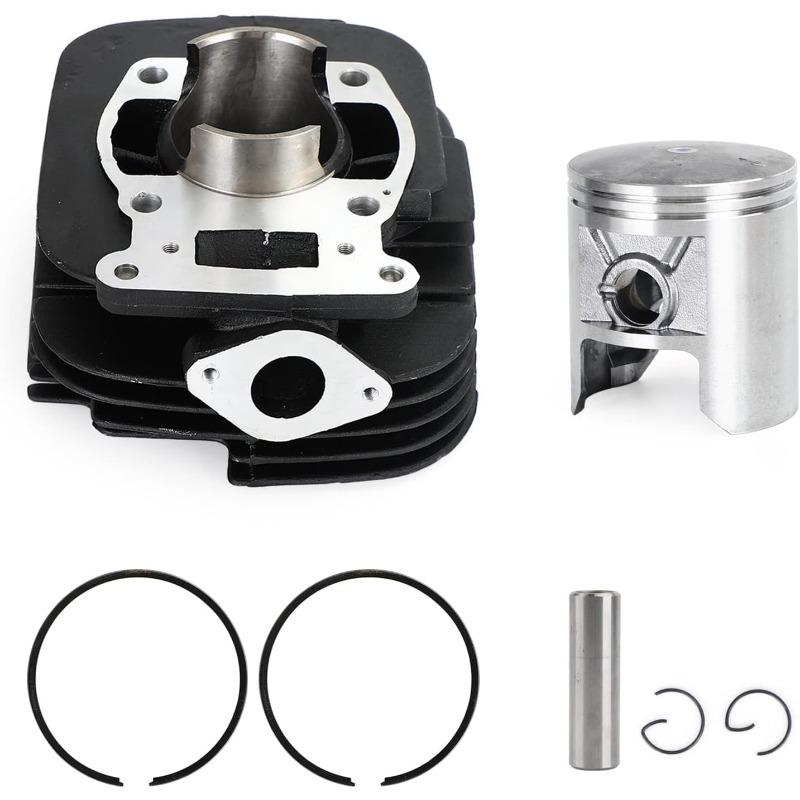 Motorcycle Cylinder 64mm Bore Pin 16mm 2stroke Piston Cylinder Gasket Top End Kit for Suzuki TS 185 TS185 TS185C 185CC 1978-1981
