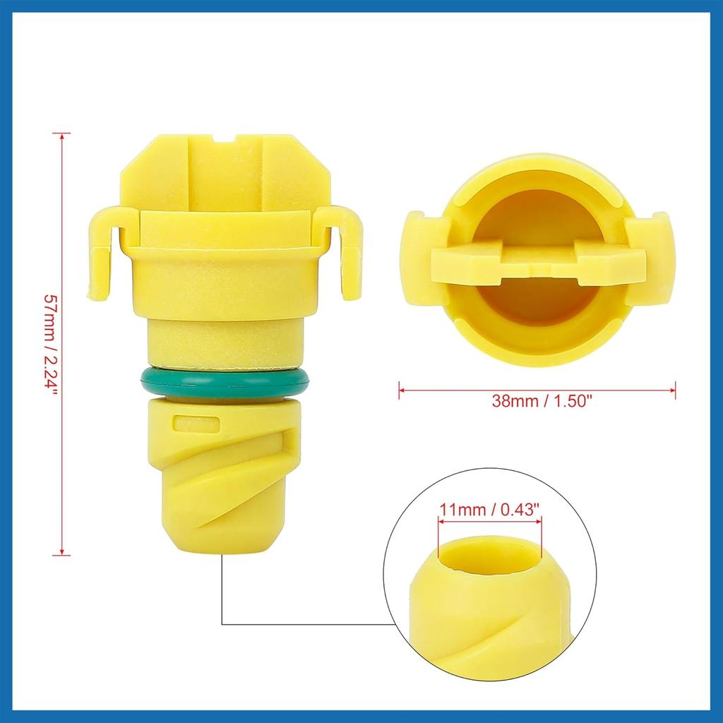 3pcs ABS Car Engine Oil Drain Plug Replacement for Ford for Lincoln KX6Z6730B Item Replacement