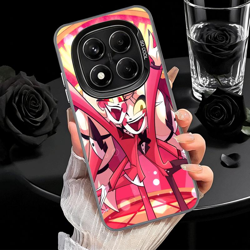 Hazbin Hotel Anime Soft Phone Case for Xiaomi Redmi Note 13 14 15 Pro Plus 12S 12 11S 11 11T 10S 10 Shockproof Cover Back Shell