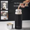 TOMIC Retro Hammered Ceramic-Lined Titanium Tumbler