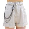 Tide Brand Crazy Hunter Exaggerated Spiked Trouser Chain Retro Cool Punk Rock Hip Hop Waist Chain Trouser Chain
