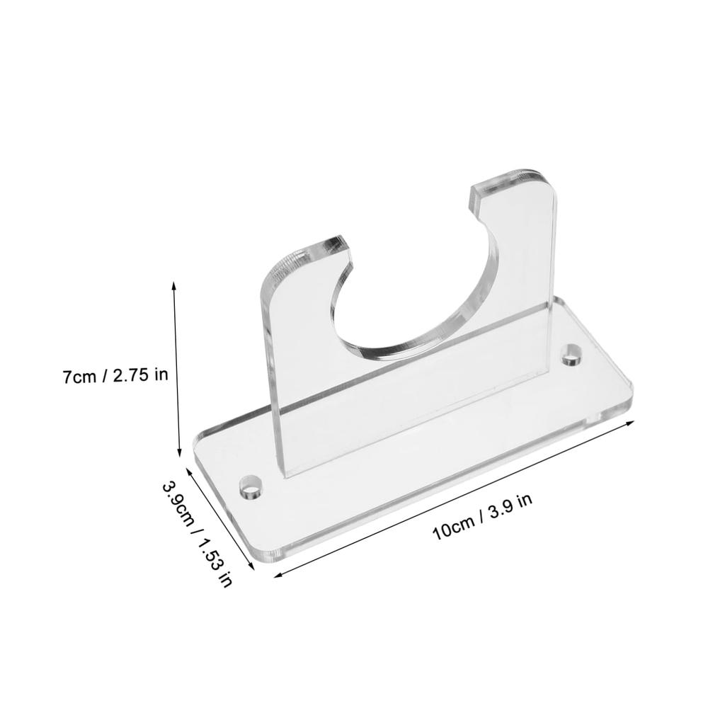 LIOOBO Úložný prostor na pálky na stolní tenis s průhledným akrylovým stojanem pro úsporu místa Nástěnný regál/Tenis