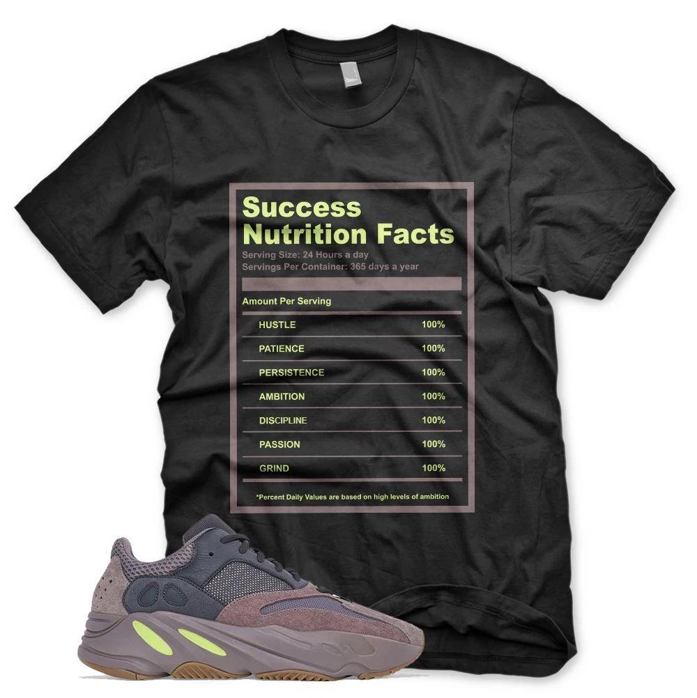 New SUCCESS FACTS T Shirt for Adidas YZ Boost 700 Mauve Butter Beluga Frozen 4XL