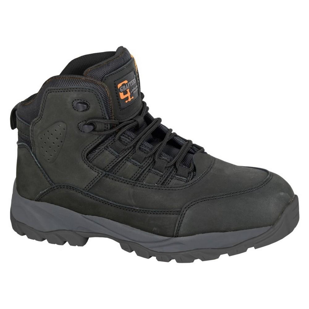Grafters Mens Nubuck Hiking Boots