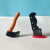 Fake Knife Fridge Magnet Creative Funny Knife Decoration Magnetic Memo Holder Novelty Home Kitchen Decor 2PCS