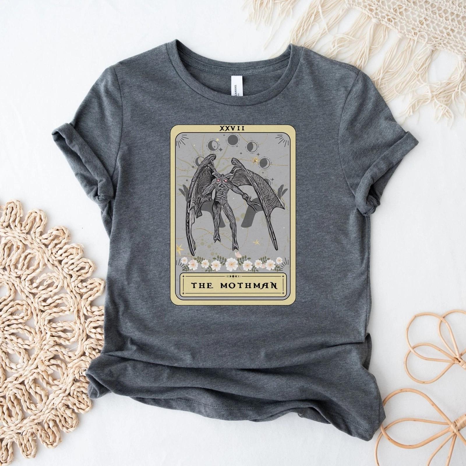 MothmanTarot Card T-Shirt 2XL