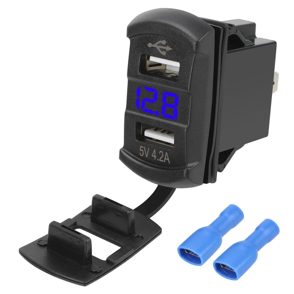 

Dual USB Ports Car Charger Phone Charger for Car RV Camper Caravans Auto Adapter