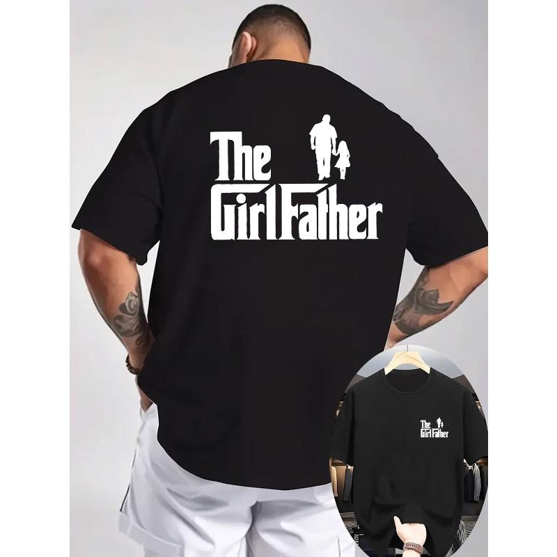 

European Size Men S Casual Short Sleeve T-Shirt | Crew Neck, Print Front And Back, Quick-Dry, Comfortable Knit Fabric For Outdoor Activities 4XL чорний