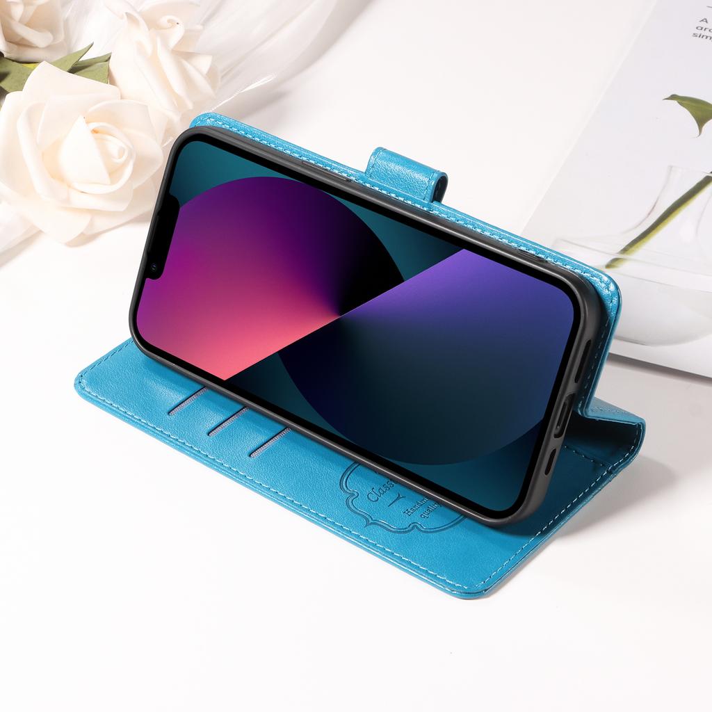 For TECNO Pova 7 Ultra 5G Leather Case Butterfly Floral Imprint Wallet Stand Cover