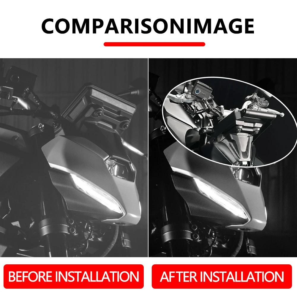 New Motorcycle GPS Navigation Mount For Yamaha MT-07 2025 Phone Holder Stand CrossBar MT07 MT 07 Y-AMT YAMT 2025 Support Bracket