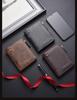 Men's High-End Casual Zipper Wallet - Short, Large Capacity, Multifunctional Billfold & Coin/Card Holder.