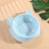 Cute Cat-shaped Pet Bowl Round Dog And Cat Feeding Bowl With Leak-proof And Anti-tipping Features Perfect For Pet Food And Water