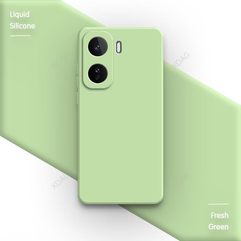 Candy Color Liquid Silicone Phone Case for vivo iQOO Neo11 Neo 11 5G China Soft Original High Quality Straight Edge Bumper Cover