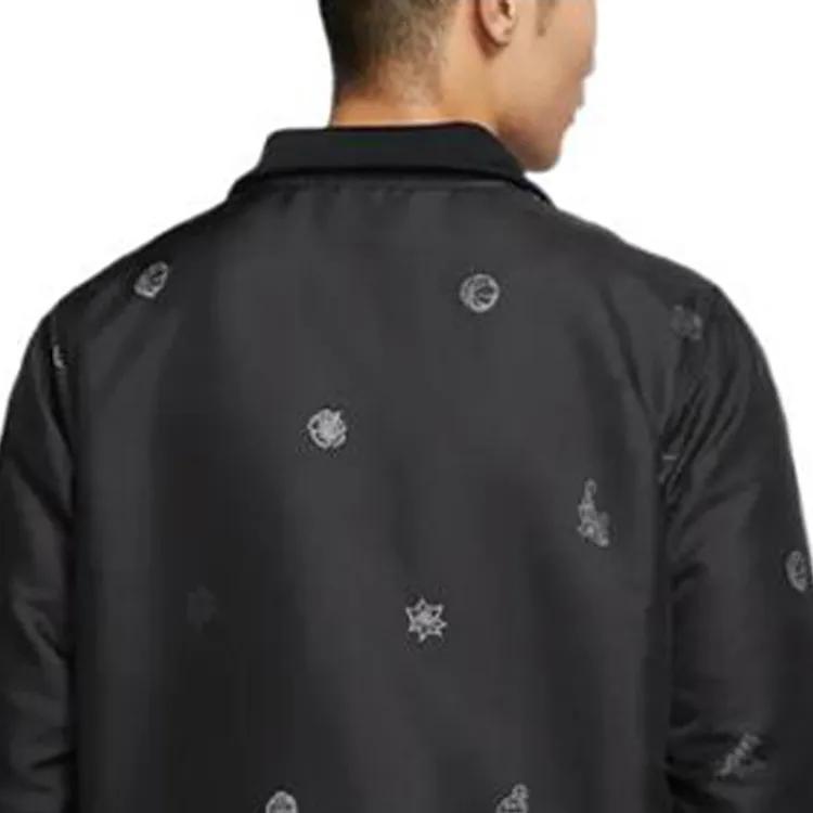 Nike Jackets Men's Black Lapel Moderate Other (Unisex) Jackets DH7439 010